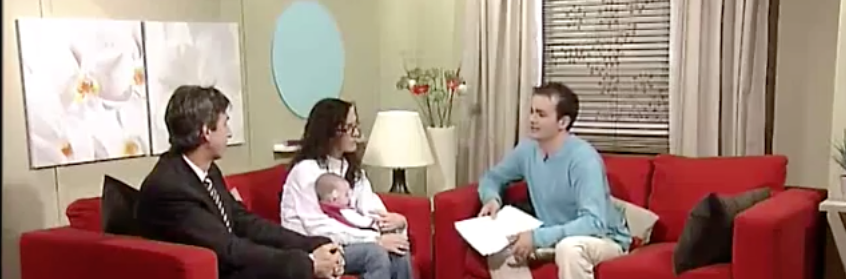 Live TV Interview with David Gault & Mary McLoughlin, a Mother who used EarBuddies to treat her Daughter's Stick Out Ears
