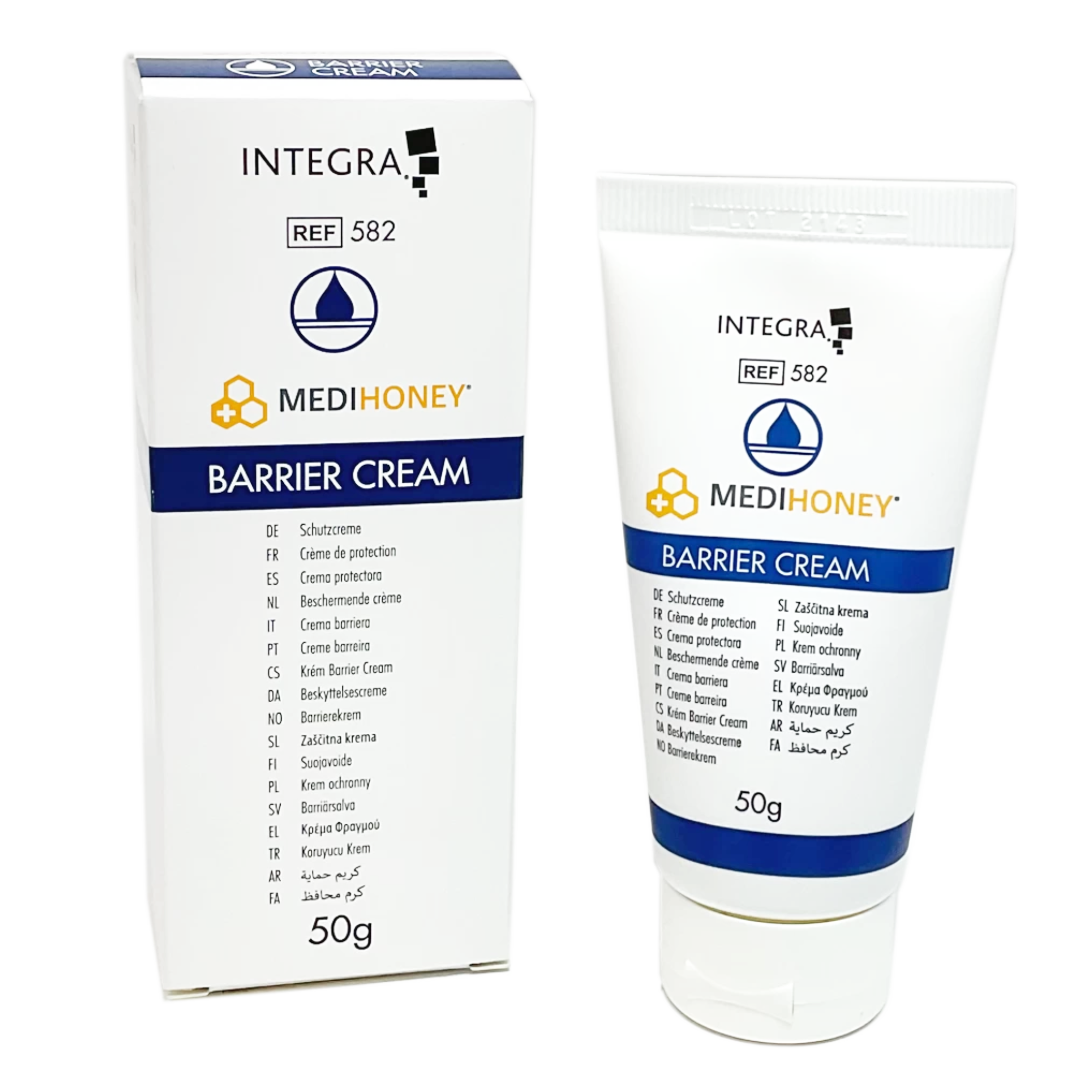 Medihoney Barrier Cream | 50g Tube | Integra | EarBuddies